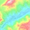 Caripe topographic map, elevation, terrain