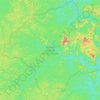 Réserve naturelle des Nouragues topographic map, elevation, terrain