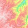 Patambuco topographic map, elevation, terrain