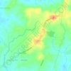 Siling Matanda topographic map, elevation, terrain