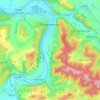 Bodenwerder topographic map, elevation, terrain