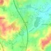 Flitwick topographic map, elevation, terrain