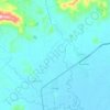 El Caño topographic map, elevation, terrain