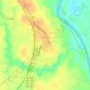 Halifax topographic map, elevation, terrain