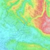 Nova Gorica topographic map, elevation, terrain
