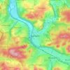 Neheim topographic map, elevation, terrain