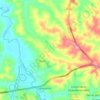 Porto topographic map, elevation, terrain
