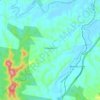 Congarinni topographic map, elevation, terrain
