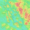 Koloveden kansallispuisto topographic map, elevation, terrain