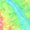 Beaulieu-sur-Loire topographic map, elevation, terrain