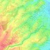 Bagong Silang topographic map, elevation, terrain