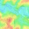 Avesnes-sur-Helpe topographic map, elevation, terrain