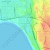 Mahomets Flats topographic map, elevation, terrain