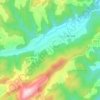 Arangu topographic map, elevation, terrain