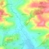 Upton Hellions topographic map, elevation, terrain