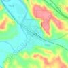 Medora topographic map, elevation, terrain
