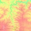 Theodore Roosevelt National Park topographic map, elevation, terrain