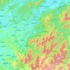 Jiangshan City topographic map, elevation, terrain