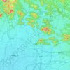 Gifu topographic map, elevation, terrain