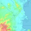 Ilbilbie topographic map, elevation, terrain