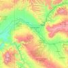 Mesa County topographic map, elevation, terrain
