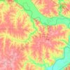 Doniphan County topographic map, elevation, terrain