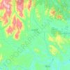 Camacan topographic map, elevation, terrain