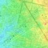 West Triangle topographic map, elevation, terrain