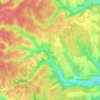 Szalafő topographic map, elevation, terrain
