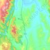 Bunyan topographic map, elevation, terrain