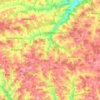 Tann topographic map, elevation, terrain