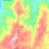 Custóias do Douro topographic map, elevation, terrain
