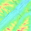 Lombez topographic map, elevation, terrain