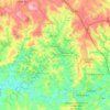Mombuca topographic map, elevation, terrain