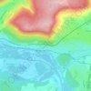 Messein topographic map, elevation, terrain