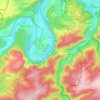 Chooz topographic map, elevation, terrain