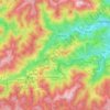 Beintza-Labaien topographic map, elevation, terrain