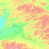 Fairbanks North Star topographic map, elevation, terrain