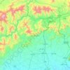 Malakand District topographic map, elevation, terrain
