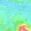 Endersbach topographic map, elevation, terrain