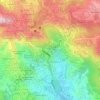Poliwes topographic map, elevation, terrain