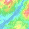 Garelochhead topographic map, elevation, terrain