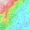 Covilhã e Canhoso topographic map, elevation, terrain