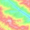 Camelias topographic map, elevation, terrain