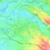 Nueva Colombia topographic map, elevation, terrain