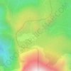 Lake Venado topographic map, elevation, terrain
