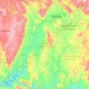 Iguala de la Independencia topographic map, elevation, terrain