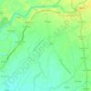 San Isidro topographic map, elevation, terrain