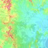 Richmond Valley Council topographic map, elevation, terrain