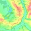 Meeth topographic map, elevation, terrain